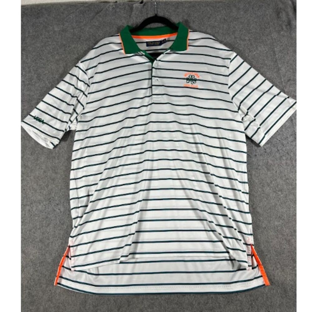 2017 Polo Golf Ralph Lauren US Open Erin Hills Polo Shirt Mens XL Striped Preppy